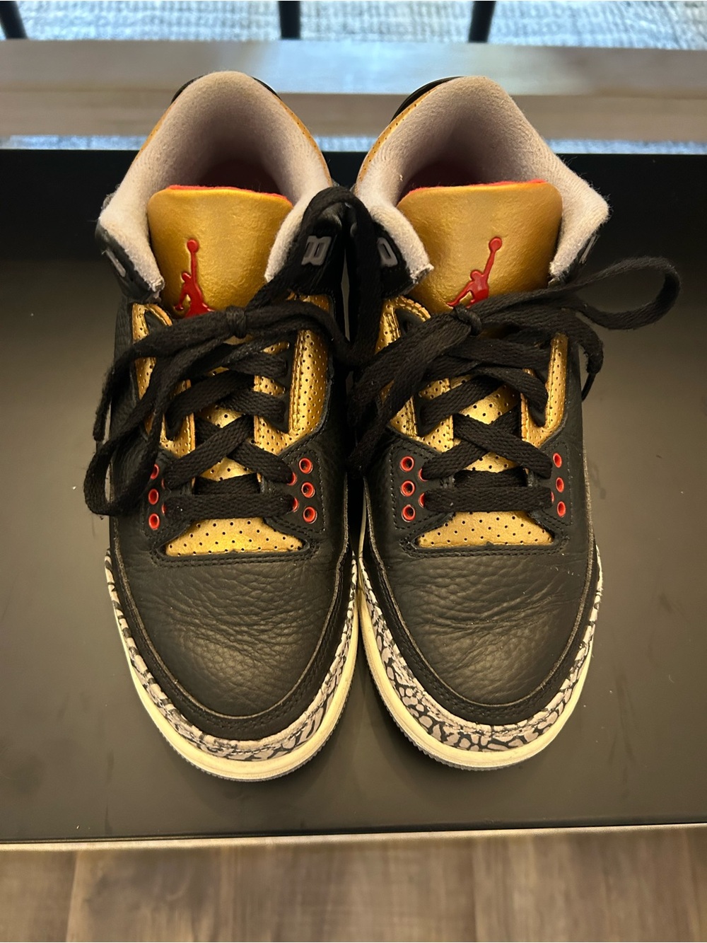 Air Jordan 3 Retro
Black Cement Gold (Women's) 7.5
